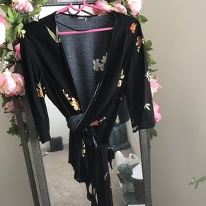 Zara Wrap Top